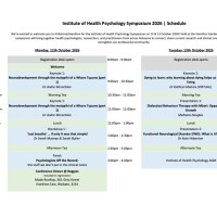 IHP Symposium Schedule 2026